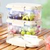 Outdoor Fruit Chilled and Fresh-keeping Boxes Lunch Boxes Plastic Sealed BoxesFood-grade Household Refrigerator Storage Boxes
