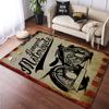 Vintage Decorative Carpet Motorcycle Pad Non Slip Home Decor Kitchen Mats Floor Carpets Living Room Washroom Floor Mat Area Rug