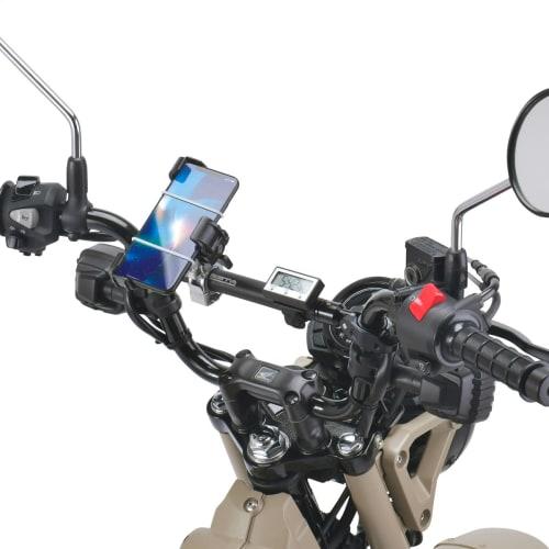 ZETA RACING Adjustable Mount Bar Handle Brace Type Maximum Use of Mounting Space with Dedicated Spacer Compatible with Bar Handles Without Braces (22.