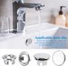 5/3/1pcs Kitchen Bathroom Plastic Round Overflow Drain Caps Cover Basin Trim Bath Sink Holes Hollow Wash Basin Overflow Rings