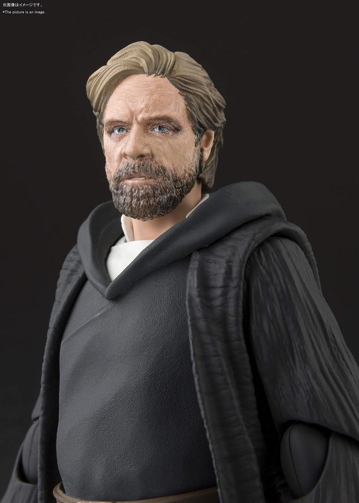 TAMASHII NATIONS Star Wars Luke Skywalker of Crait Last 150mm Painted Movable Figure S.H.Figuarts -Battle Ver.- (The Jedi) Approx. PVC&ABS