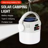 Rechargeable Solar Camping Light Solar LED Bulb Lantern Portable Waterproof Outdoor Night Flashlight BBQ Hanging Emergency Lamp