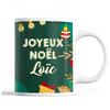Mug - Noël Loïc - Ceramic - Printed Front/Back - 325 Ml - Green