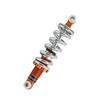 190mm Motorcycle Shock Absorber 1200lbs Loading Orange Universal Adjustable Damper for Scooter Moped