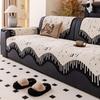 New Sofa Cushion, Universal Sofa Cover For All Seasons, High-End Fixed One-Piece Straight Row Sofa Cushion
