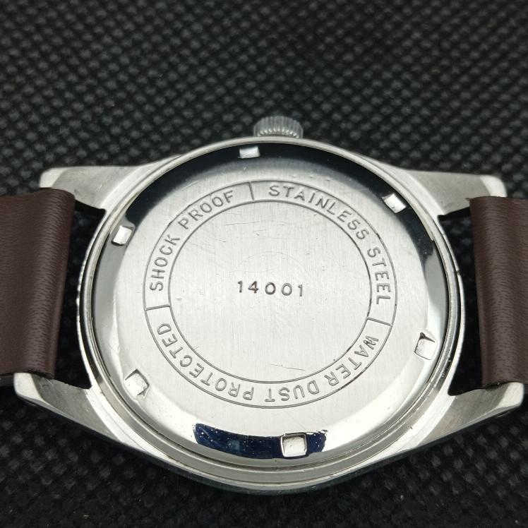 USED HMT JANATA INDIAN MENS MECHANICAL WATCH A318146-1 Sku610c-a318146