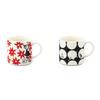 MOOMIN Mug Pair Flower Microwave Moomin Day Wedding Made In "kuvio" Set, Dot, Approx. 350ml, Safe, Goods, Nordic, Mother's Present, Tableware, Gift,