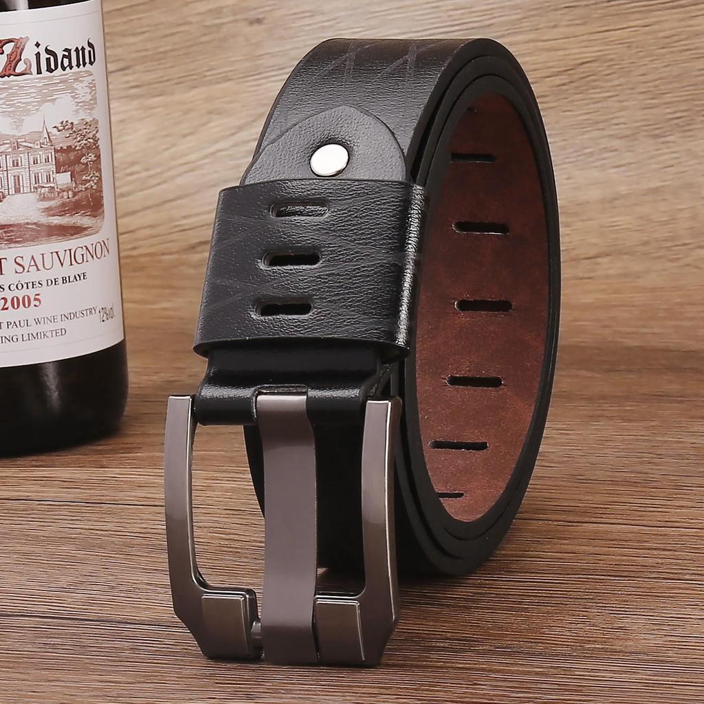 Men's Luxury Versatile Business Pin Buckle Belt