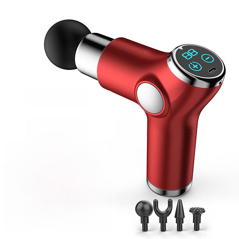 Mini LCD Portable Muscle Massage Gun for Health and Fitness