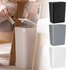 Small Covered Trash Can, 10 Liter Plastic Trash Can With Pop-up Lid, Suitable For Bathrooms, Bedrooms, Offices, Kitchens