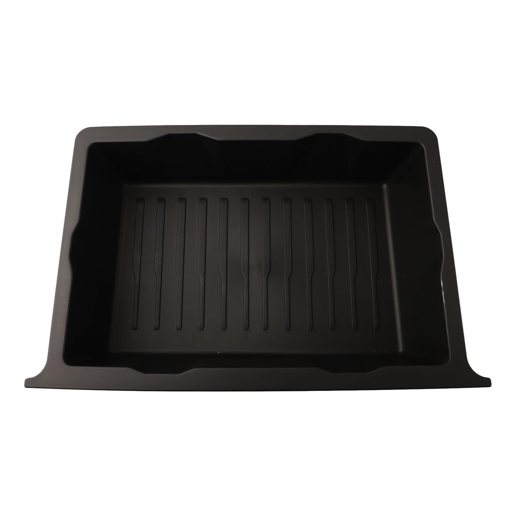 Garden Indoor Office Outdoor Storage Tray Black Box 40cmx12cmx27cm Accessories Parts Replacement TPE For Tesla