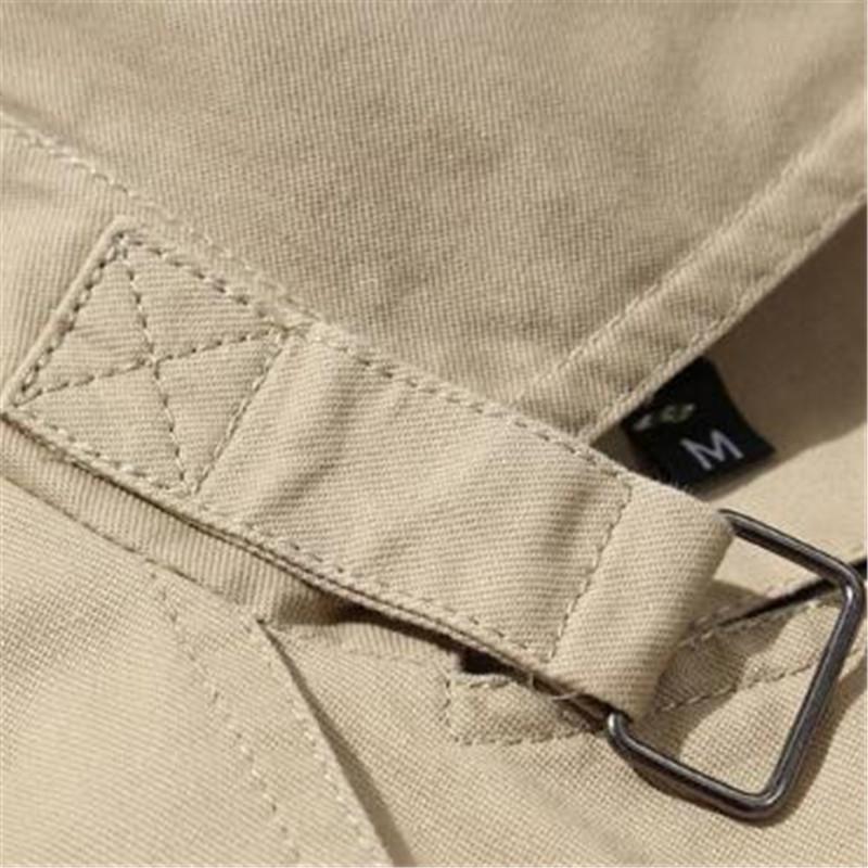 Autumn and Winter Business Casual Men's Cotton Long-sleeved Windbreaker Jacket