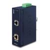 Industrial IEEE Gigabit Power Over Ethernet Plus Injector PLANET-IPOE-162 802.3at (Medium Span)