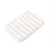 Flexible Bathroom Silicone Soap Dish Storage Holder Soapbox Plate Tray Drain