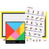 Magnetnara Portable Magnetic Tangram, 1 Piece, Korean Toy Supplies