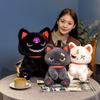 Cute Halloween Dark Pirate Cat Doll Girl Heart Cat Plush Toy Doll Pillow Gift