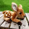 Forest Animal Stuffed Deer Dolls Soft Dolls Simulation Deer Toy Sika Deer Plush  Children Baby