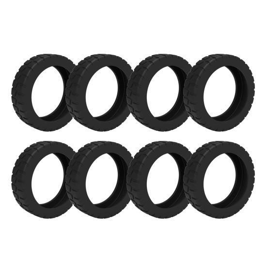 8 шт. Силиконовый чехол на колеса багажа, шумоподавление без царапин, 8-спиннер, колеса для ручной клади, защитный чехол для колес, аксессуары для дорожного багажа