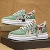 2025 New Fashion Men's Shoes Summer Low-top Trendy Shoes Men's Breathable Board Shoes Casual Sports Shoes Student Canvas Shoes