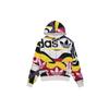 Adidas Originals Trefoil Catalog All-Over Print Hoodie Men Tops White FM1566