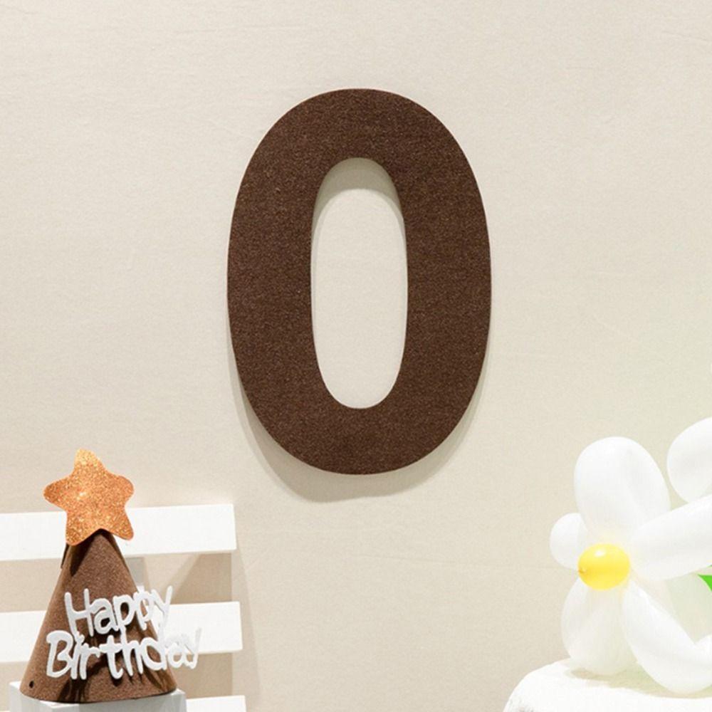 Garland Pull Flags Hanging Flag Happy Birthday Pulling Flower Felt Birthday Banner Party Decor