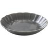 Minoru Pottery Mino Ware Itsuka 220 Deep Plate Gray
