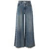 Giovanni Valentino Women's Wide-Leg Denim Trousers