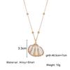 Bohemian Beach Wind Natural Shell Pendant Personality Male and Female Conch Necklace