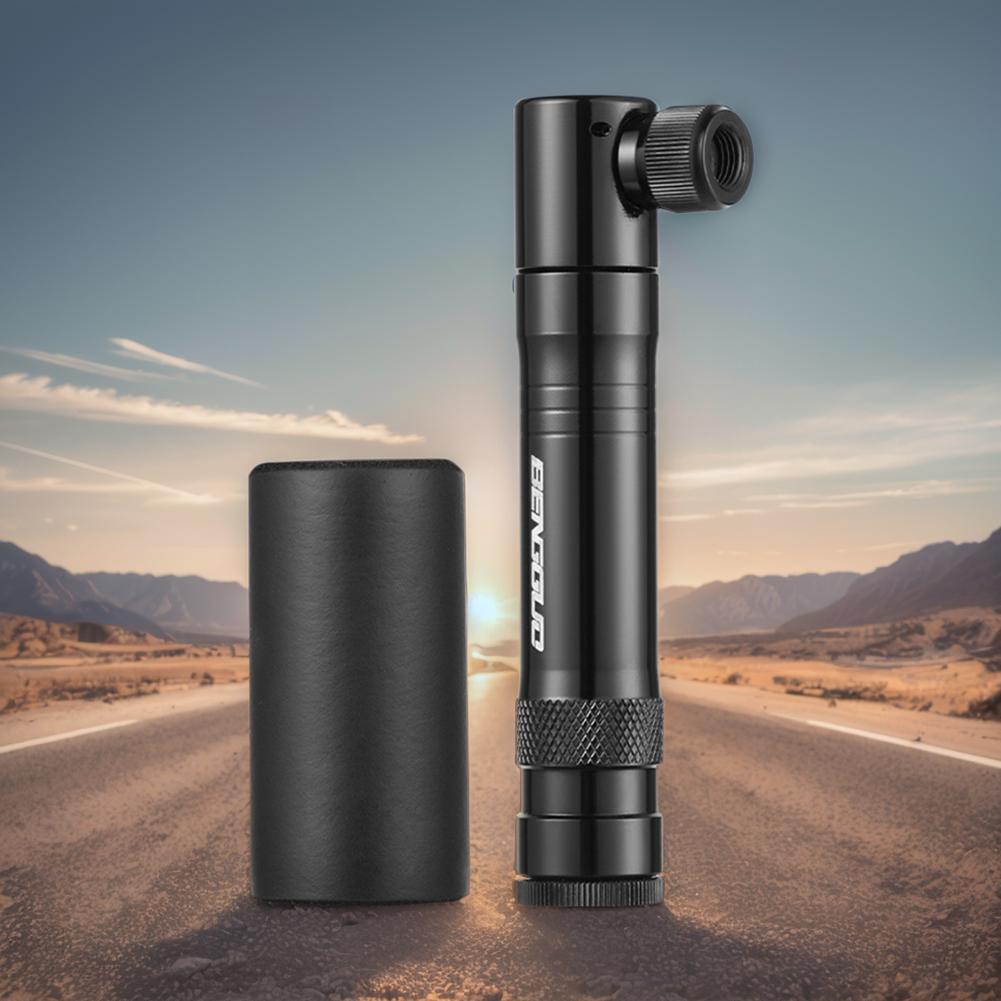 Air CO2 Inflator with Tire Repair Set Schrader & Presta Valve Portable Tire Inflator Aluminum Alloy Bicycle Accessories