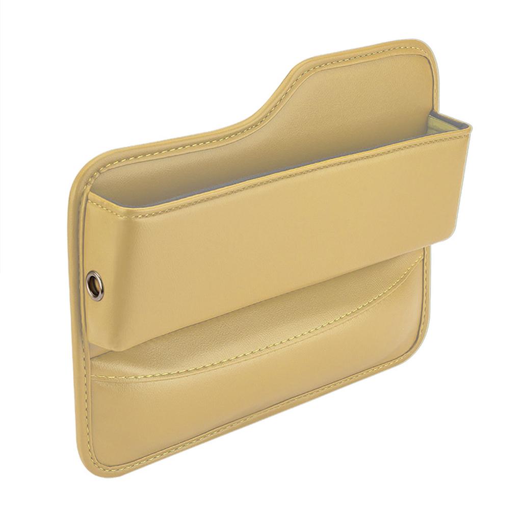 Multifunction Car Seat Gap Organizer Storage Box Leather Universal Crevice Side Storage Pocket Wallet Keys Card Phone Holder