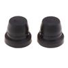 2Pcs Brake Caliper Bleed Screw Nipple Dust Cap-Cover Rubber Motorcycle Auto Car