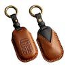 Genuine Leather Key Case for Stepwagon RP6 RP7 RP8 Odyssey RC5 New Freed GT Series JF5 JF6 Honda Compatible Key Cover Leather Key Holder Key Ring