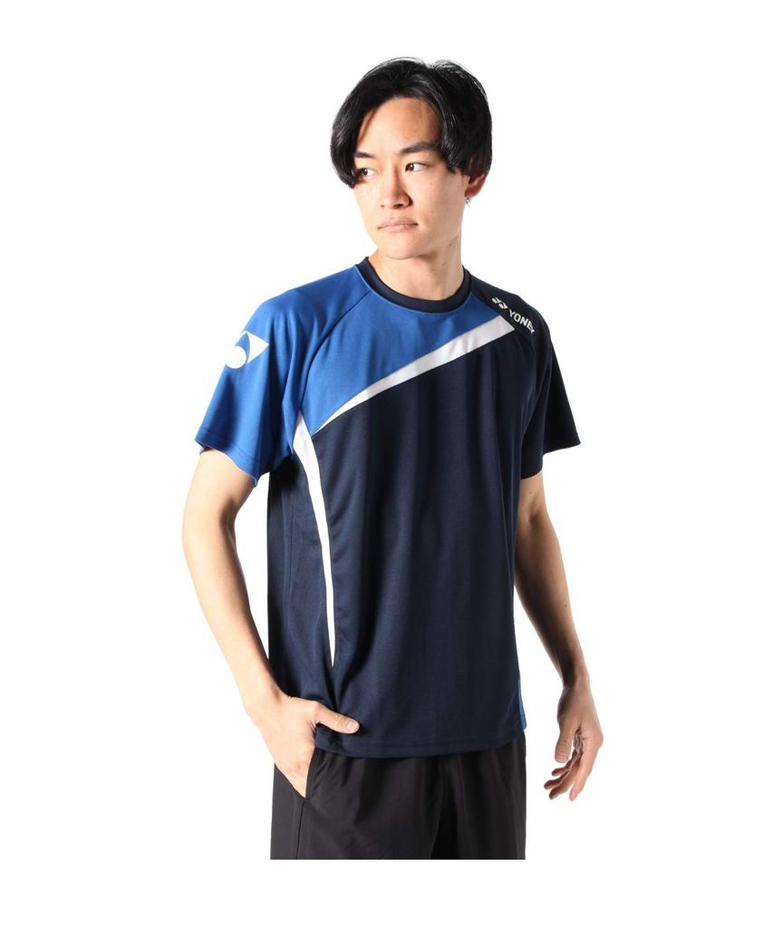 Tennis Badminton Short Sleeve Asymmetric Short Standard Size RWHI1601 524 SS [YONEX] Wear, Wear, T-Shirt, T-Shirt, Sleeve,