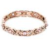 Echobelle Rose Gold Fashion Health Magnetic Bracelet/Women's Gift for Self-Healing