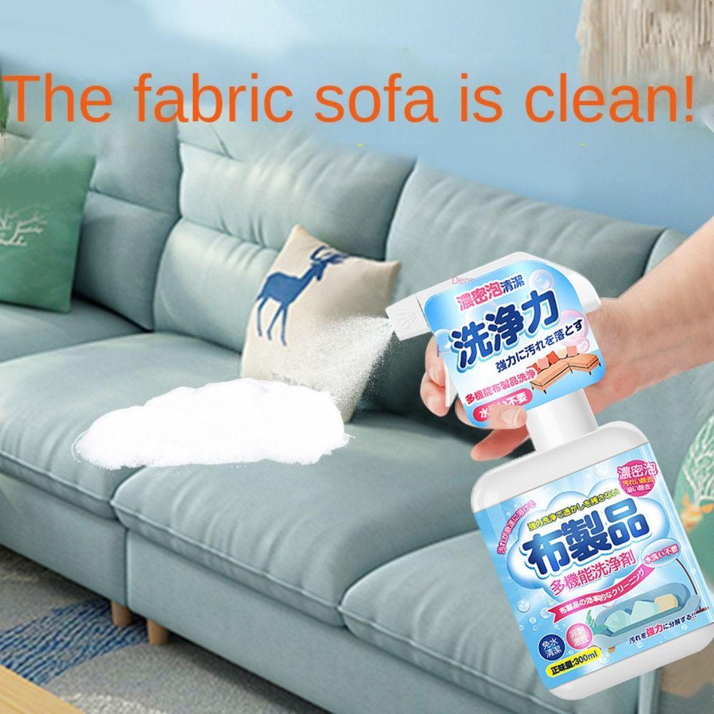 Water-free Fabric Sofa Cleaner Effective Cloth Carpet Detergent New Sofa Cleaning Foam Home