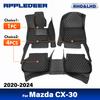 Car Floor Mats For Mazda CX-30 2024 Custom Auto Foot Pads Automobile Carpet Cover Interior Accessories