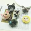 INS Cute 3D Funny Cat Phone Stand Grip Tok Support For iPhone 11 13 Samsung Grip Tok Folding Finger Stand Socket Bracket