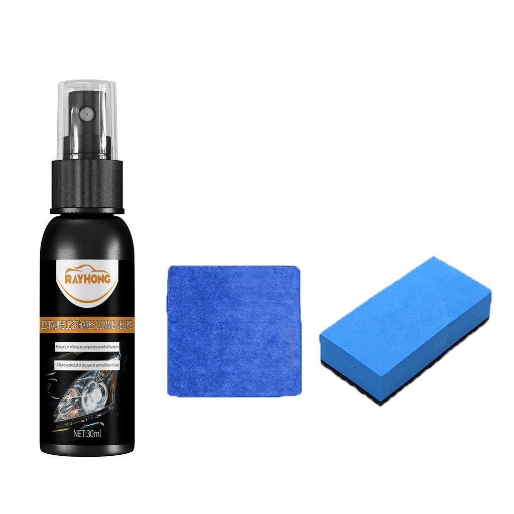 Car Headlight Polishing Agent Scratch Remover Repair Fluid Headlight Restoration And Renewal Polish Liquid Kit Auto Accessories