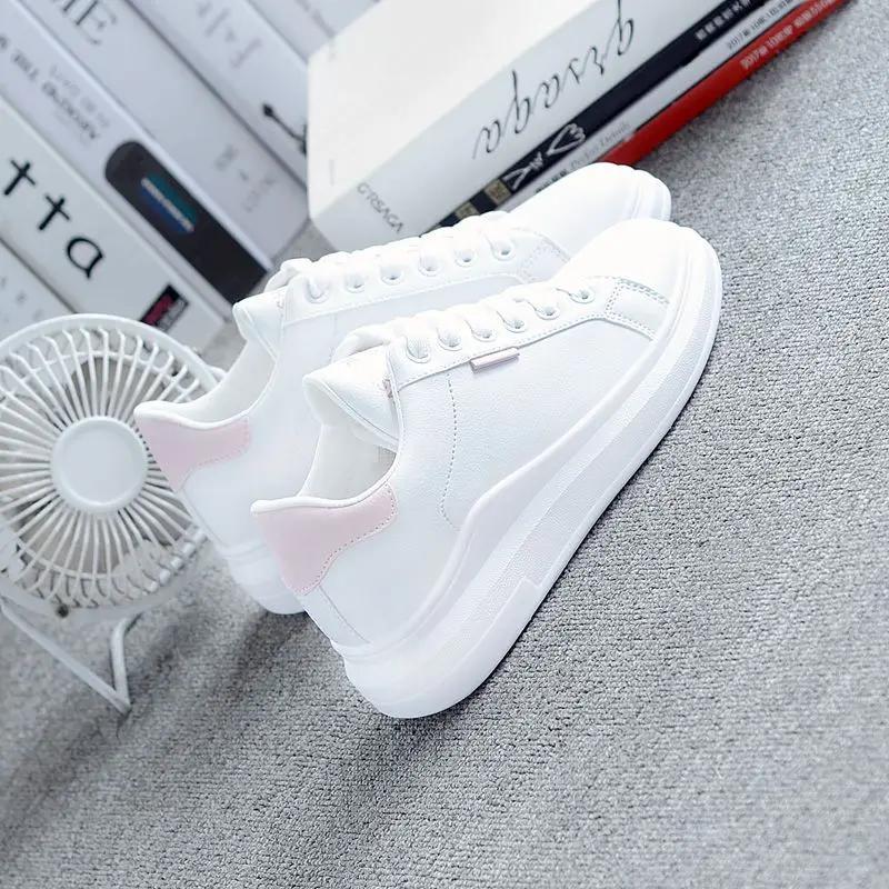 Flat Shoes for Women Round Toe Woman Footwear Lace Up A Designer Luxury Korean Daily Routine Aesthetic Comfortable and Elegant H