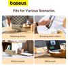 Baseus Phone Stand Holder Portable Folding Light Thin Mount Stable Table Stand for iPhone Pocket Universal Mobile Phone Holder