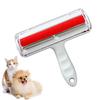 Pet Hair Remover with Fur Trapping Compartment Reusable Lint Roller Cat