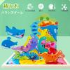 Bajoy Wooden Puzzle 4 Types Series Plus Size 60PCS Large Capacity Mold Puzzle Brain Training 3 4 5 6 Years Old Montessori Educational Toy Fingertip