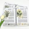 Witch's Herbal Notebook - Old Spiral Binding Plant Diary