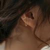 1pcs Chain Tassel Ear Clip For Women, Simple And Versatile High-End Personalized Single Niche Ear Clip Earrings