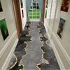 Nordic Abstract Long Corridor Carpet Decoration Hall Runner Carpet Party Hallway Aisle Floor Mat Anti-slip Room Sofa Bedside Rug
