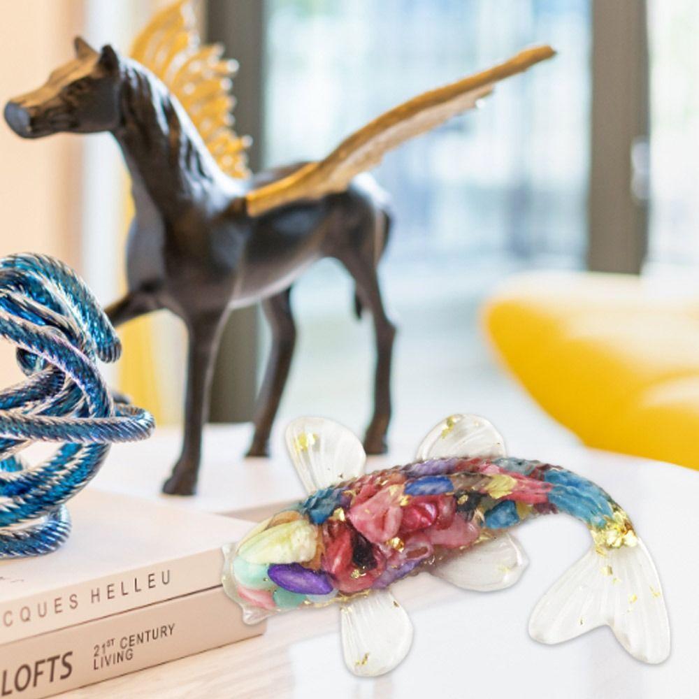 Кристалл Кристальная Крошка Карп Украшение Домашнее Украшение Кристальная Фигурка Рыбы Дом