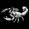 Hot Sale Fashion 3D Big Scorpion Reflective Personalized Car Styling Bumper Stickers Vinyl Decal Sticker Scratch Body Cover
