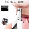 Nose Hair Trimmer For Men Ear Cleaner Stainless Steel  Shaving Razor Washable High-Quality Hair Removal Tools Portable Hair Remover Nose  Razor Shaver