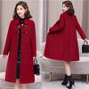 High Grade Fashionable Double Faced Woolen Overcoat Can Be Worn By Women In Spring Autumn and Winter Tide L-5XL