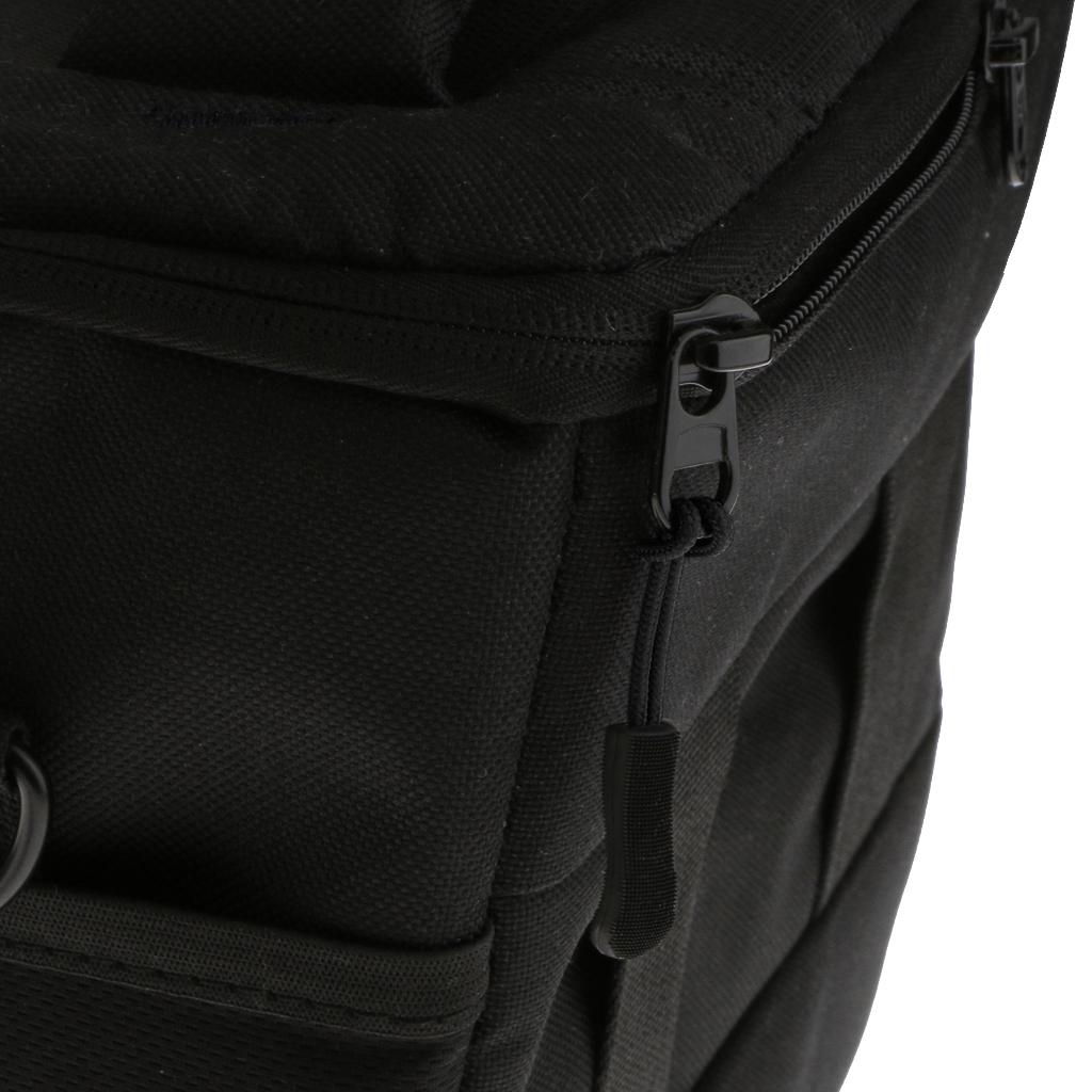 10pcs Zipper Pulls Replacement Zip Cord Puller Slider Jacket Backpacks Black